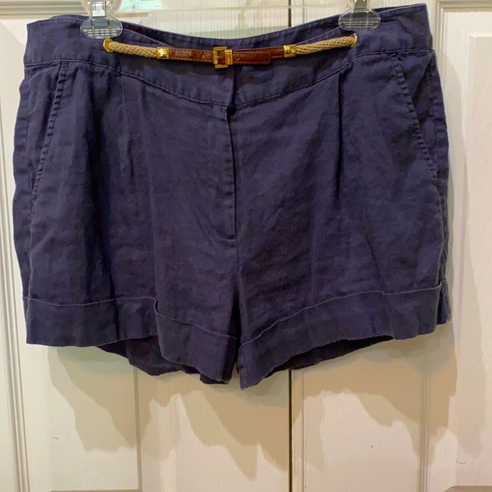 Michael Kors 100% Linen shorts